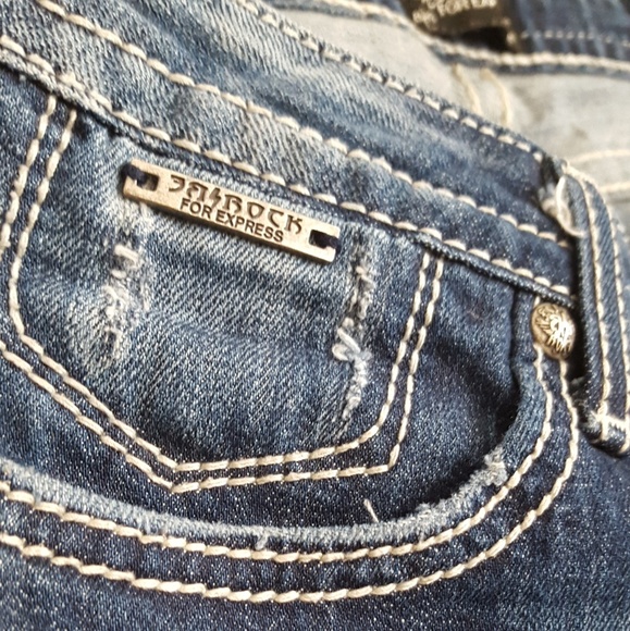 Rerock Express dark wash skinny jeans - Picture 8 of 8